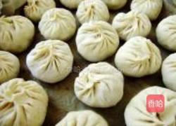 酱肉白菜包的做法图解9