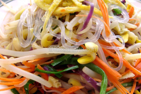 凉拌炫彩丝