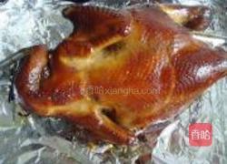 熏烤三黄鸡的做法图解11