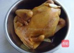 熏烤三黄鸡的做法图解5