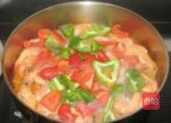 白果青红椒炒对虾的做法图解6