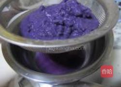 紫薯餐包的做法图解2