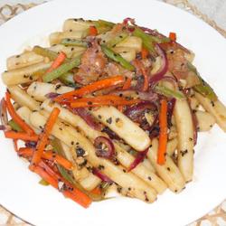 培根炒年糕的做法[图]