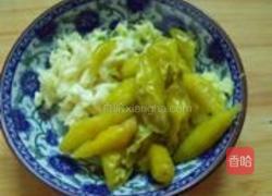 蒜薹菊花胗的做法图解3