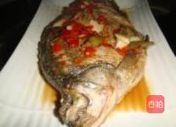 山椒武昌鱼的做法图解6
