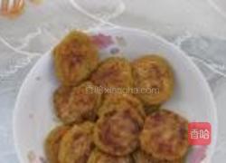 煎丸子的做法图解4