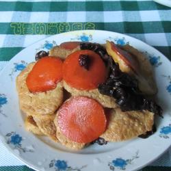 香煎素鸡的做法[图]