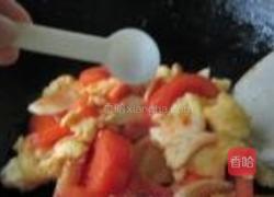 杏鲍菇番茄炒蛋的做法图解10