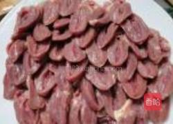 孜然鸡心的做法图解2