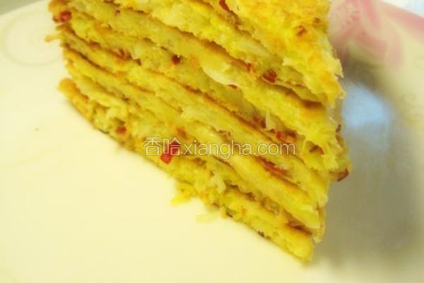 包菜鸡蛋饼