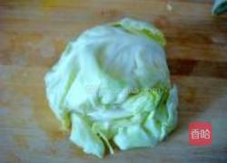 包菜鸡蛋饼的做法图解1
