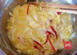包菜鸡蛋饼的做法图解4