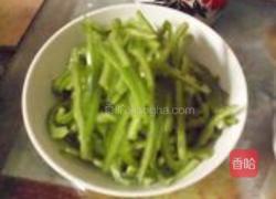 柿炒猪心的做法图解4