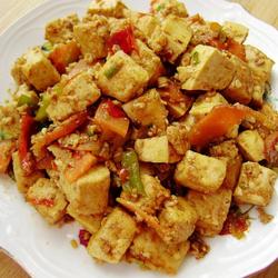 青椒炒豆腐的做法[图]
