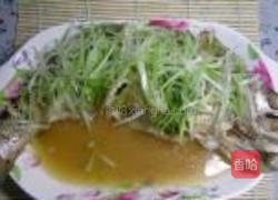 辣腐乳蒸海鲈鱼的做法图解5