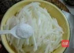 脆辣白菜梗的做法图解4