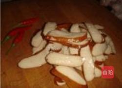 香干小炒肉的做法图解4