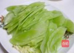 清炒莴笋片的做法图解2