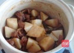 萝卜焖牛筋的做法图解6
