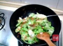 干贝松炒盖菜梗的做法图解11