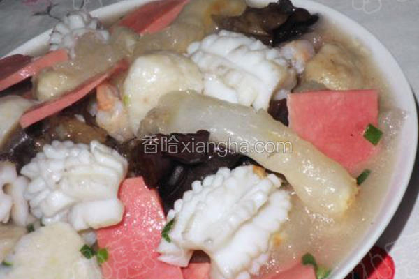蹄筋烩三鲜