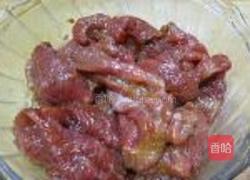 黑豆芽炒牛肉的做法图解2