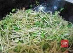 黑豆芽炒牛肉的做法图解7