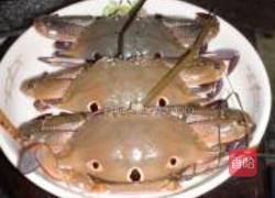 咖喱炒螃蟹的做法图解1