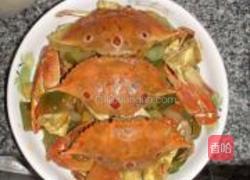 咖喱炒螃蟹的做法图解7