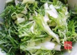 苦菊拌竹蛏的做法图解1