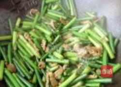蒜薹炒肉的做法图解8