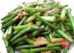 蒜薹炒肉的做法图解9