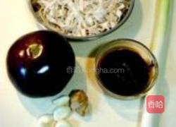 茄子炸酱面的做法图解1