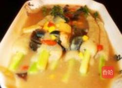 上汤竹荪扒芦笋的做法图解6