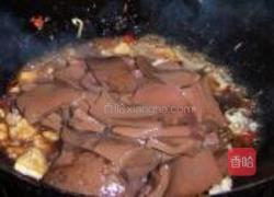 血豆腐肉片炒青蒜的做法图解8