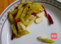 尖椒熘肥肠的做法图解3
