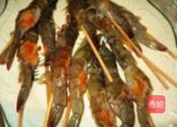蛋黄鲜虾串的做法图解3