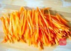 土豆丝炒肉的做法图解3