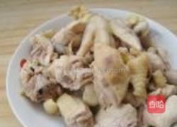 干豆角烧鸡肉的做法图解6
