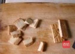 青椒豆干炒腊肉的做法图解2