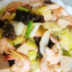 海鲜豆腐包菜的做法[图]