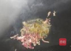 清炒咸肉春笋的做法图解4