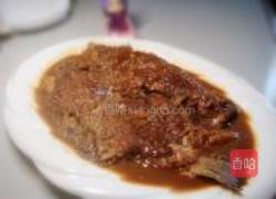 红烧比目鱼的做法图解12