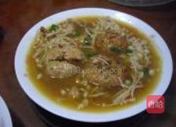 金针菇狮子头的做法图解5