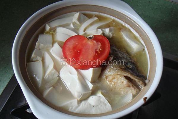 鱼头豆腐煲