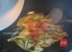 芥蓝炒香肠的做法图解3