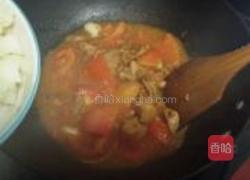 茄汁花菜炒肉片的做法图解13