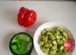 橄榄菜俏拌蚕豆的做法图解1