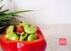 橄榄菜俏拌蚕豆的做法图解9