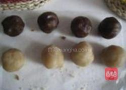 抹茶螺旋酥的做法图解2